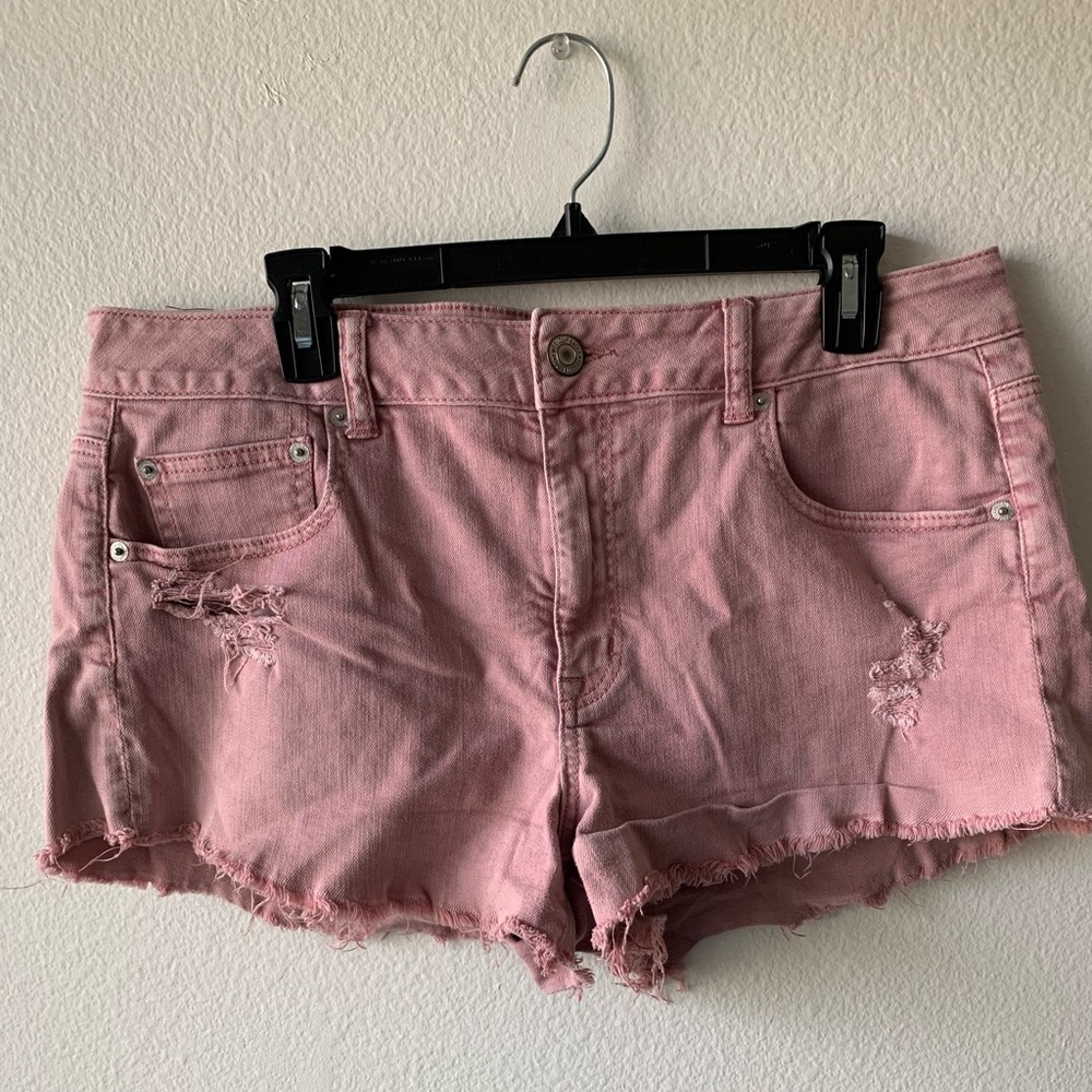 American Eagle Denim Shorts - Pink